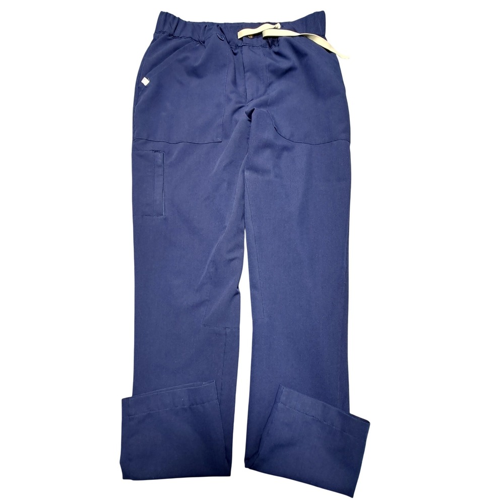 FIGS Technical Collection Navy Blue Scrub Pants Mens Small M20SW2002 Straight